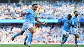 Manchester City se coronó campeón de la Premier League tras vencer a West Ham por 3-1. (Foto: Getty Images)