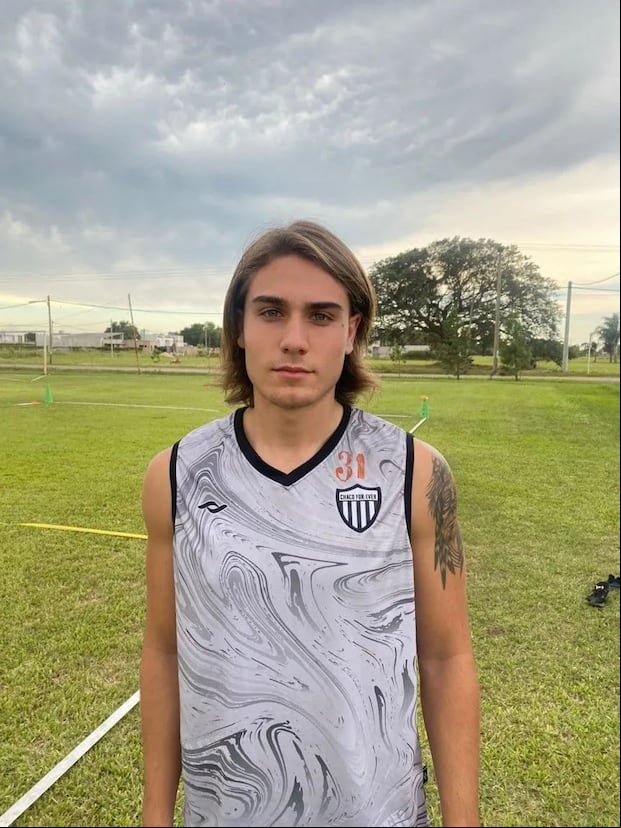 Shamel Batistuta es hijo del legendario Gabriel Batistuta.