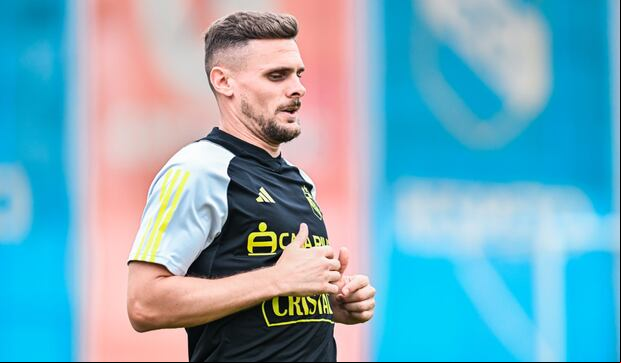 Nicolás Pasquini llegó a Sporting Cristal, procedente de Talleres. (Foto: Sporting Cristal)