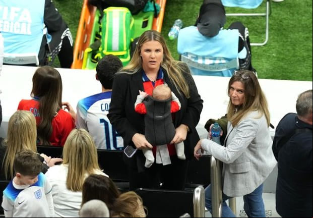 Declan Rice y Laure Fryer son padres de un niño. (Foto: Difusión).