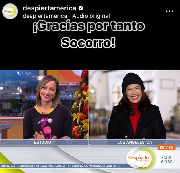 Socorro Cruz tomará las riendas de otro programa en Univision (Foto: Univision)