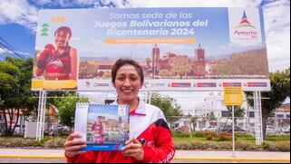 La ayacuchana Nieves Ramírez se convierte en la primera embajadora de Juegos Bolivarianos