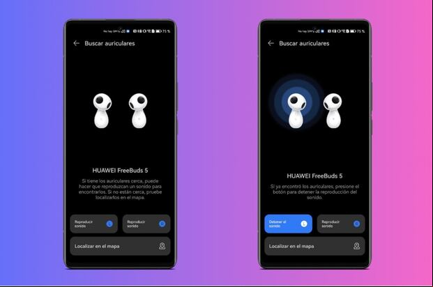 Soluciones para hallar tus audífonos con Huawei