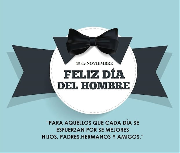 Imágenes y tarjetas para enviar en el Día del Hombre 2024 en Colombia