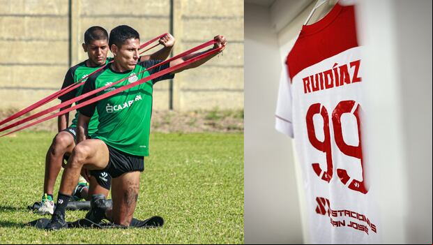 Raúl Riudíaz eligió el número 99 para debutr con equipo piurano (Foto:@AtleticoGrau)