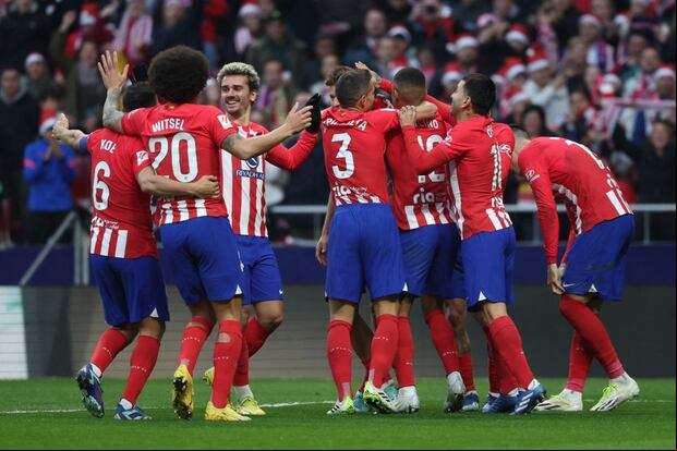 Atlético Madrid vs. Sevilla por la Copa del Rey. (Foto: AFP)
