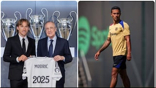 Día movido en el Real Madrid y Barcelona: renuevan a Luka Modric y fichan a Thiago Alcántara