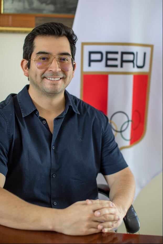Renzo Manyari, presidente del Comité Olímpico Peruano. (Foto: Julio Reaño / GEC)