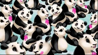 Reto visual: ¿puedes encontrar al pingüino escondido entre los pandas en solo 5 segundos?