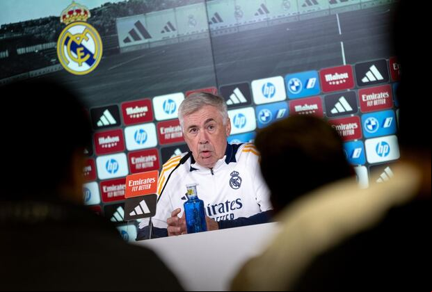 El entrenador del Real Madrid, Carlo Ancelotti (EFE/ Daniel González)
