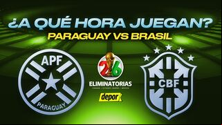 Paraguay vs. Brasil por Eliminatorias 2026: a qué hora juegan hoy