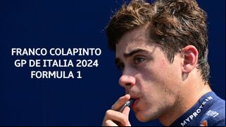 Franco Colapinto en la Fórmula 1 - GP de Italia 2024: terminó en el 13° puesto en Monza