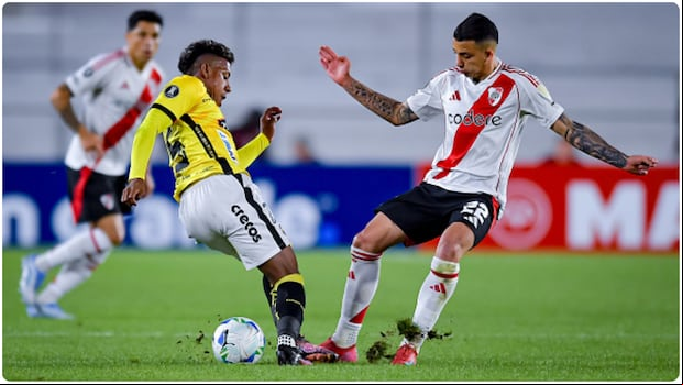 River vs. Barcelona SC se enfrentaron por la fecha 2 del Grupo B de la Copa Libertadores 2025 (Foto: Getty Images).