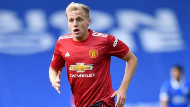 Donny van de Beek termina contrato con el Manchester United en junio de 2025. (Foto: Getty)