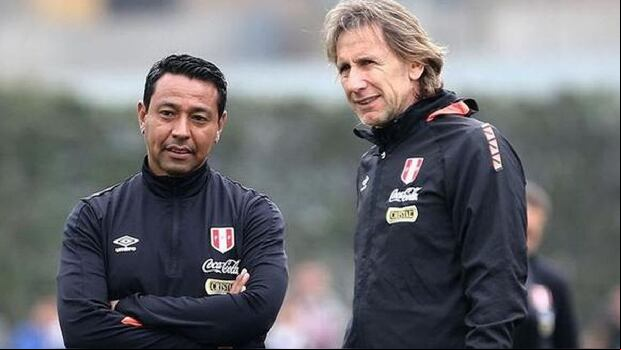 Nolberto Solano fue asistente técnico de Ricardo Gareca en la Bicolor. (Foto: FPF)