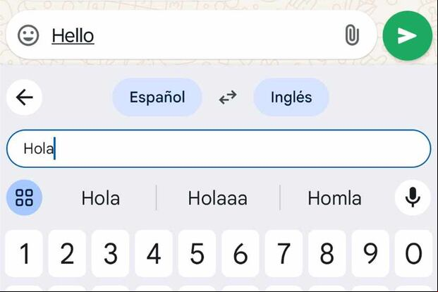 Esta es la opción que te brinda el teclado de Google. Aplícalo ahora mismo. (Foto: MAG - Rommel Yupanqui)