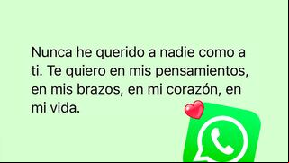 Mejores frases para declararse por WhatsApp el Día de San Valentín