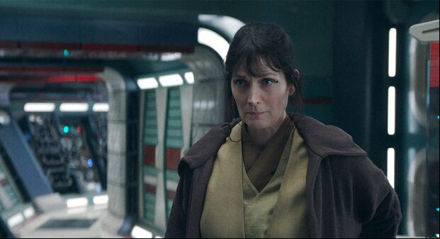 Carrie-Anne Moss volvió a reaparecer en el episodio 7 de "Star Wars: The Acolyte" (Foto: Disney Plus)