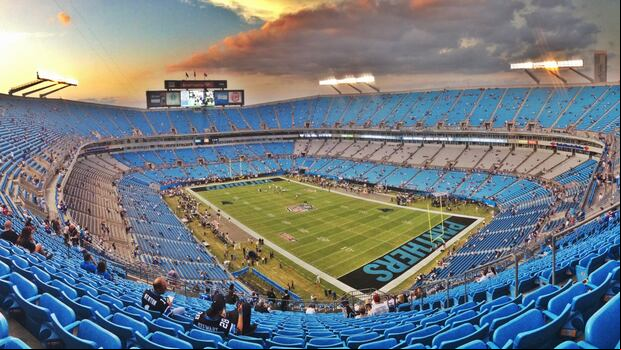 Bank of America Stadium tiene una capacidad para 74.867 espectadores. (Foto: Agencias).