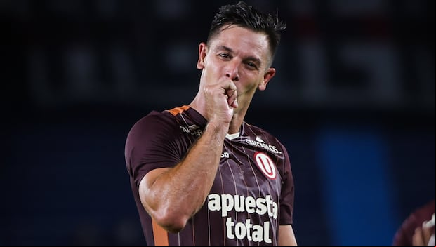 Diego Churín solo registra dos goles oficiales con Universitario. (Foto: Universitario)
