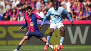 Por LaLiga, Barcelona vs. Celta de Vigo (4-3): video, goles y resumen del partido en Montjuic