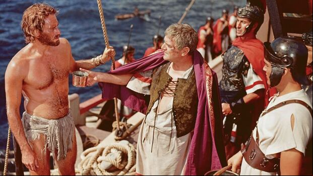 Judá Ben-Hur es enviado como galeote a las galeras como esclavo, pero tratará de buscar venganza (Foto: MGM)