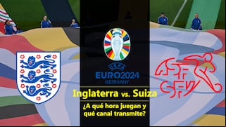 A qué hora juegan y qué canal transmite el Inglaterra vs. Suiza por cuartos de final de Eurocopa 2024