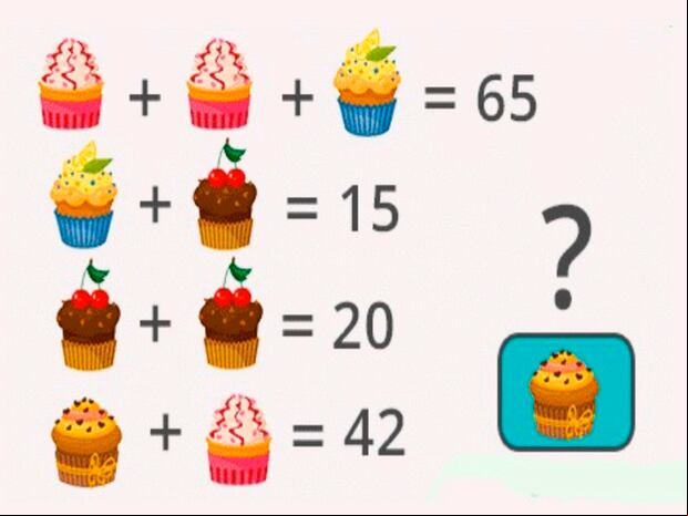 Tienes que usar toda tu capacidad intelectual para determinar la solución de este reto matemático.| Foto: fresherslive