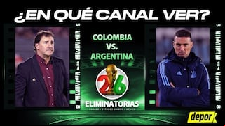 En qué canal de TV ver Colombia vs Argentina en Barranquilla