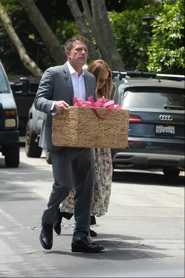 Jennifer Lopez y Ben Affleck evitaron intercambiar muestras de afecto durante su reaparición pública (Foto: The Grosby Group)