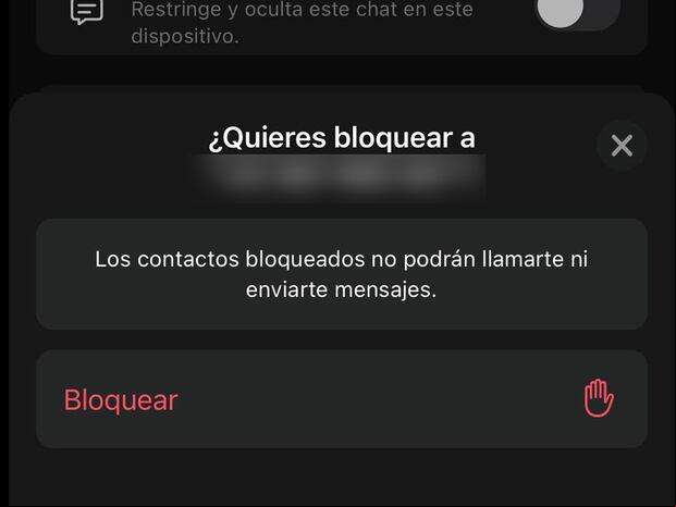 WHATSAPP | Lo mejor será bloquear ese número. (Foto: Depor - Rommel Yupanqui)