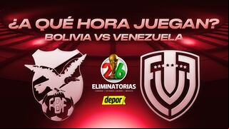 Horario de Bolivia vs. Venezuela en partido por las Eliminatorias