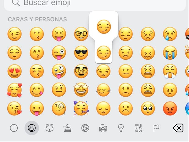WHATSAPP | El emoji de la cara sonriente la puedes encontrar en la sección de personas en WhatsApp. (Foto: MAG - Rommel Yupanqui)