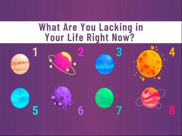 TEST VISUAL | Esta imagen te muestra ocho planetas distintos. Elige uno. (Foto: namastest.net)