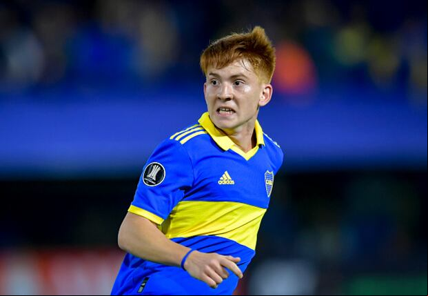 Valentín Barco tiene contrato con Boca Juniors hasta diciembre de 2024 y una cláusula de 10 millones de dólares. (Foto: Getty Images)
