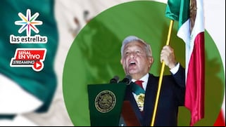 Las Estrellas transmitió el Grito de Independencia de AMLO 2024
