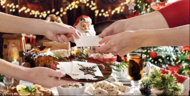 In some countries, such as Poland, a wafer is shared as a sign of reconciliation on Christmas Eve.