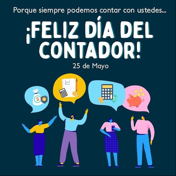 ¡Feliz Día del Contador en México! Cada 25 de mayo (Foto: difusión).