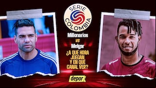 ¿En qué canal ver Melgar vs. Millonarios y a qué hora juegan por la Serie Colombia?