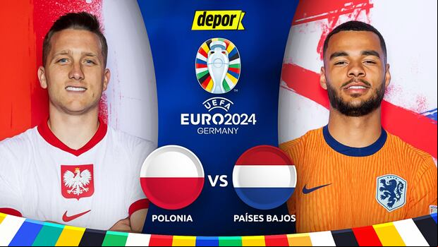 Polonia vs Países Bajos EN VIVO vía ESPN, STAR Plus por Eurocopa 2024. (Diseño: Depor)