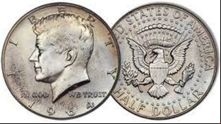 Las 5 monedas de 50 centavos más valiosas de todas: la más buscada puede hacerte ganar 156,000 dólares