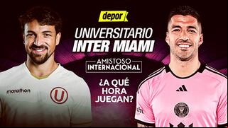 ¿A qué hora juegan Universitario vs. Inter Miami, con Messi en el Monumental?