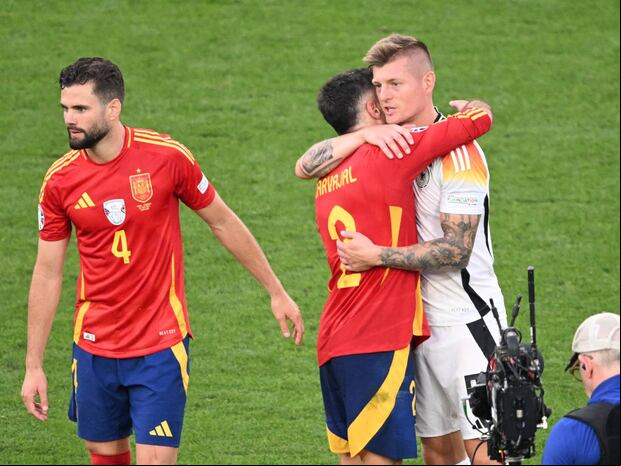 España llegó a semifinales de la Eurocopa tras vencer a Alemania. (Foto: AFP)