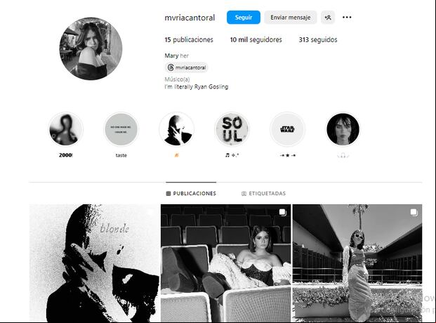 La hija de la actriz acumula más de 10 mil seguidores en Instagram (Foto: María Itatí Cantoral / Instagram)