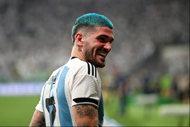 Rodrigo De Paul fue campeón del mundo con Argentina en Qatar 2022. (Foto: Getty Images)