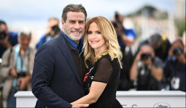 Kelly Preston y John Travolta construyeron una familia muy unida (Foto: Anne-Christine Poujoulat / AFP)