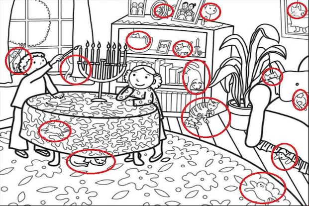 ¿Viste 15 gatos en 11 segundos? Esta imagen resalta a todos. (foto: Playbuzz)
