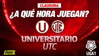 Hora del partido de Universitario vs. UTC en el Estadio Nacional