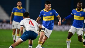 Boca Juniors vs. Nacional en partido por Copa Libertadores 2023. (Foto: AFP)
