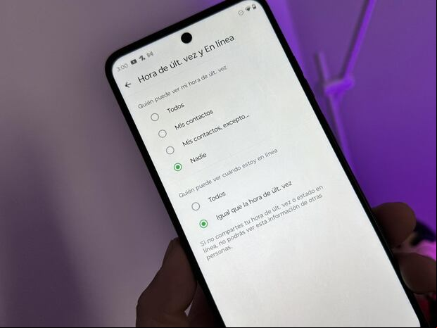 WHATSAPP | Puedes eliminar el "En línea" en tus chats. (Foto: MAG - Rommel Yupanqui)